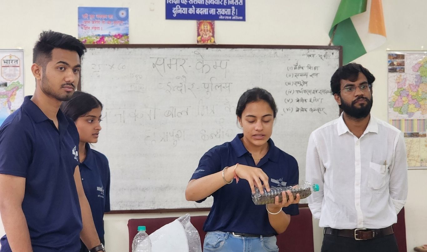 Skill Development orientation at Chatribagh Police station Indore (6)